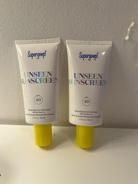 2/$30 Supergoop! Unseen Sunscreen SPF 40